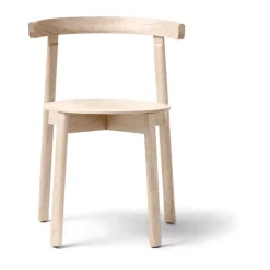 Best Form & Refine Lunar chair, White oak Beige