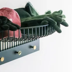 KLONG Lunett hat rack, Black