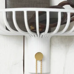 Hat Rack & Hat Shelves|Hat Rack & Hat Shelves^KLONG Lunett objects hat rack with hook, White