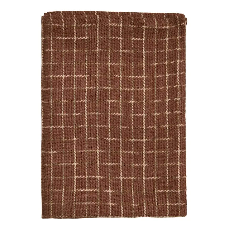 Discount Boel & Jan Lunnevik small cotton tablecloth 150x300 cm, Brown