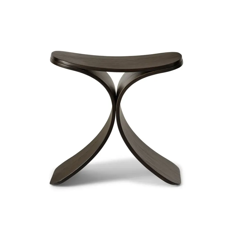 Stools^Gejst Luno stool 48x28x72 cm, Dark oak Brown