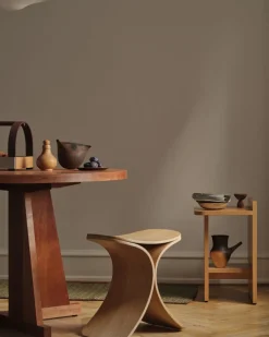 New Gejst Luno stool 48x28x72 cm, Oak Beige