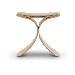 Hot Gejst Luno stool 48x28x72 cm, Oak- textile Beige