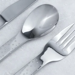 Children's Cutlery^Vargen & Thor Lupo Pippi children's cutlery 9 pieces, Silver Silver-coloured