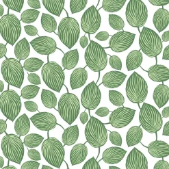 Sale Arvidssons Textil Lyckans blad oilcloth, Green