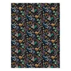 Outlet Arvidssons Textil Lyckeflykt fabric, Black