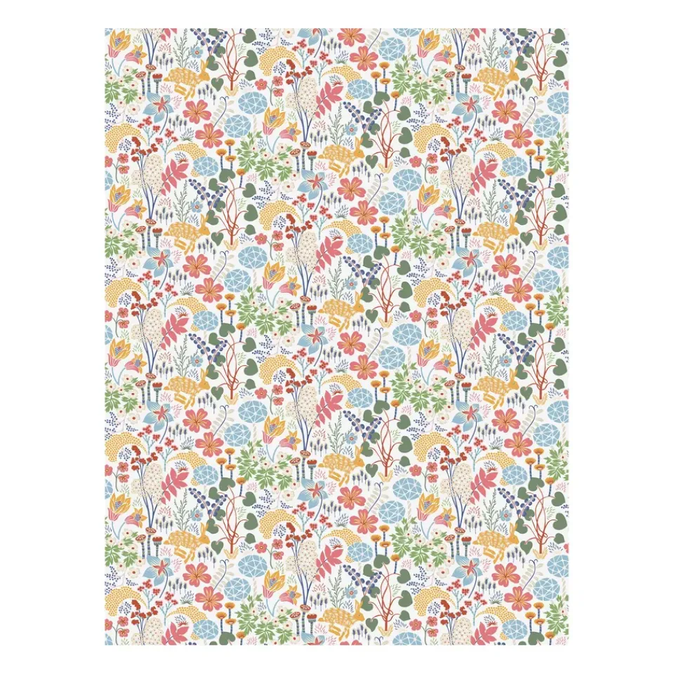 Fabric By The Metre|Oilcloths^Arvidssons Textil Lyckeflykt oilcloth, Multi