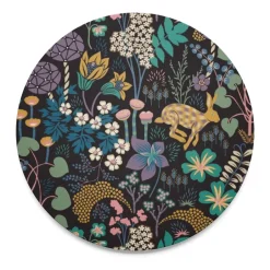 Trivets^Arvidssons Textil Lyckeflykt trivet Ø21 cm, Black