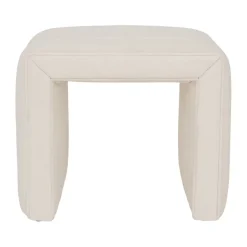 Sitting Poufs^URBAN NATURE CULTURE Lyne pouf 46x35x38 cm, Off White