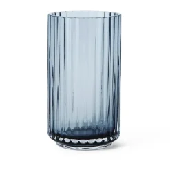 Vases^Lyngby Porcelæn Lyngby vase glass midngiht , 12.5 cm Blue