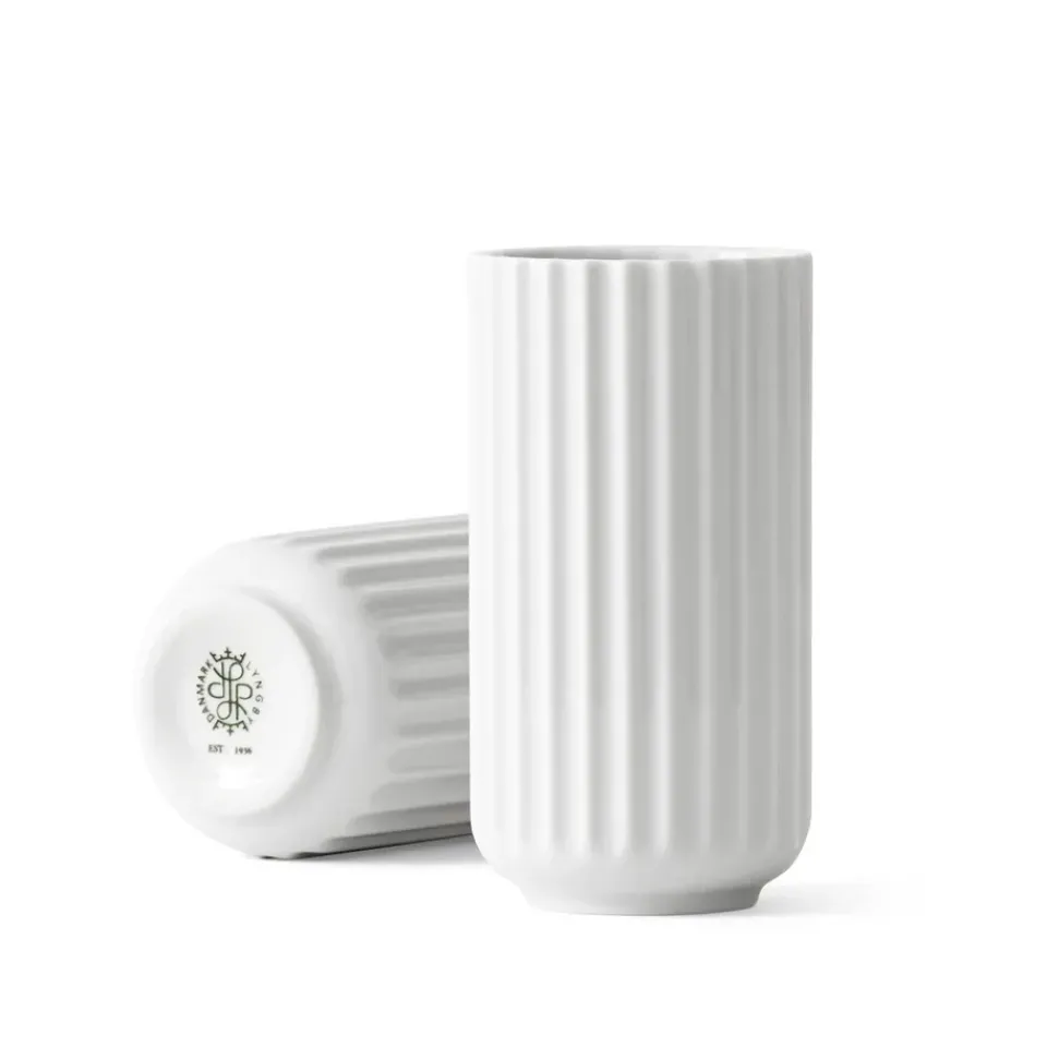 Hot Lyngby Porcelæn Lyngby vase , 10 cm White