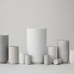 Hot Lyngby Porcelæn Lyngby vase , 10 cm White