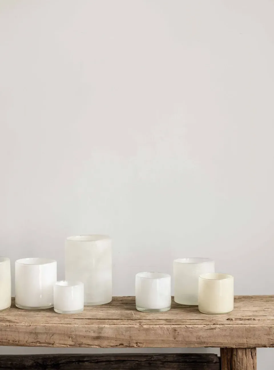 Tea Light Holders, Lanterns & Candle Dishes^Tell Me More Lyric lantern S, linen White