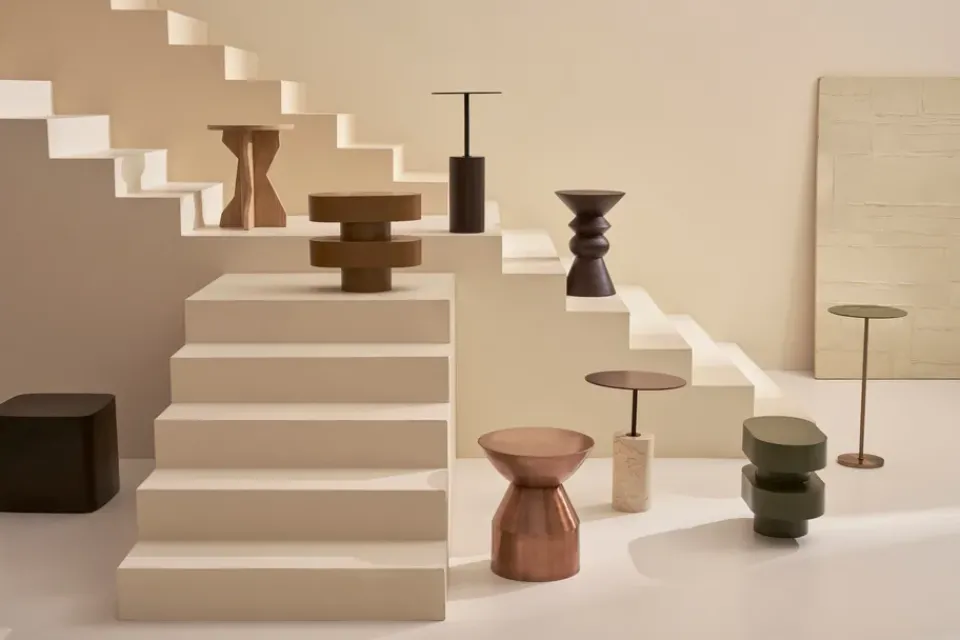 Side Tables^URBAN NATURE CULTURE Macy A side table ⌀55 cm, Mangowood Brown