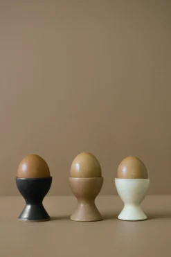 Egg Cups^DBKD Made egg cup 4-pack, Terracotta Beige
