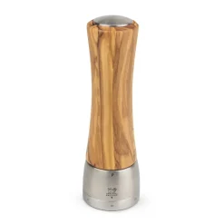 Sale Peugeot Madras pepper mill 21 cm, olive wood-stainless steel BeigeBrownSilver-coloured
