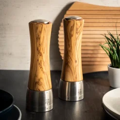Sale Peugeot Madras pepper mill 21 cm, olive wood-stainless steel BeigeBrownSilver-coloured