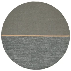 Round Rugs^Linie Design Magnetize rug Ø170 cm, Green