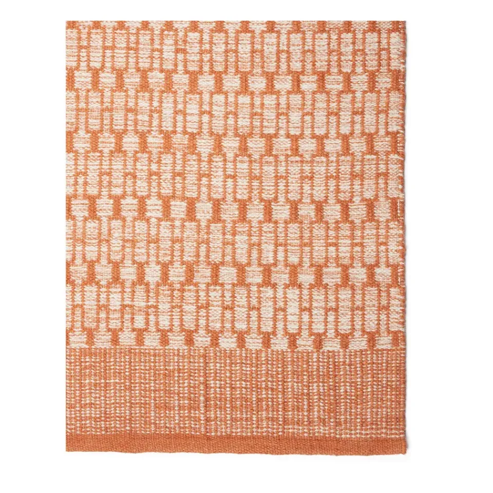 Wool Rugs^Chhatwal & Jonsson Mahi rug 170x240 cm, Off white-orange WhiteOrange