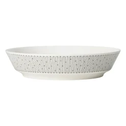 Clearance Arabia Mainio Sarastus deep plate Ø23 cm, Black-white BlackWhite