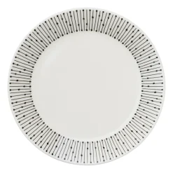 Best Arabia Mainio Sarastus plate Ø15 cm, Black-white BlackWhite