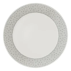 Arabia Mainio Sarastus plate Ø25 cm, Black-white BlackWhite