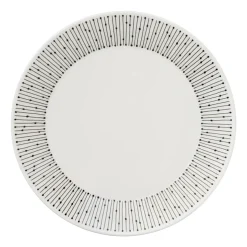 Small Plates & Side Plates^Arabia Mainio Sarastus plate Ø19 cm, Black-white BlackWhite