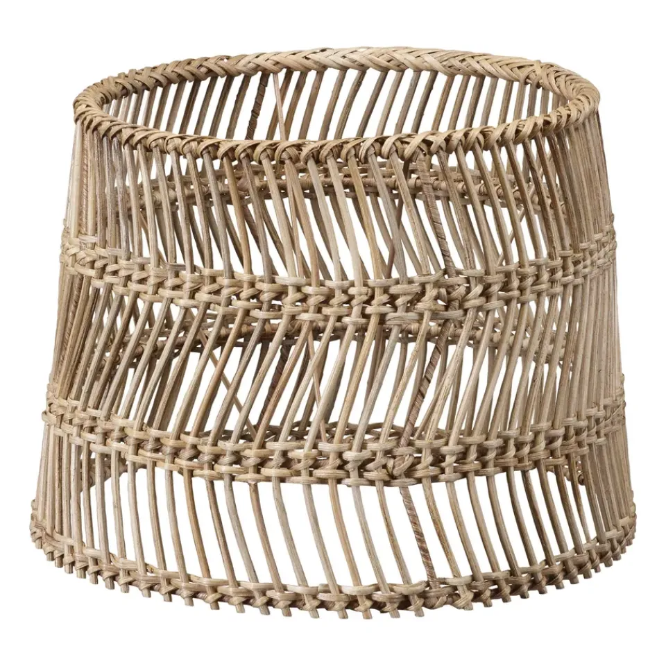 Discount PR Home Maja lamp shade rattan E27, Ø30 cm Beige