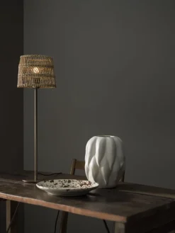 Discount PR Home Maja lamp shade rattan E27, Ø30 cm Beige