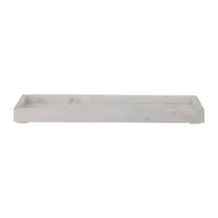 Decorative Trays^Bloomingville Majsa decorative tray 18x38 cm, marble White