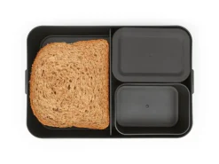 Lunch Boxes & Food Containers^Brabantia Make & Take bento lunch box large 2 L, Dark Grey