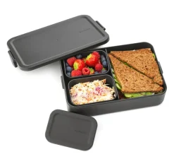 Lunch Boxes & Food Containers^Brabantia Make & Take bento lunch box large 2 L, Dark Grey