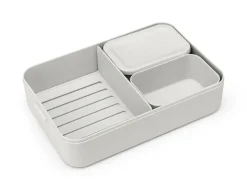 Lunch Boxes & Food Containers^Brabantia Make & Take bento lunch box large 2 L, Light Grey