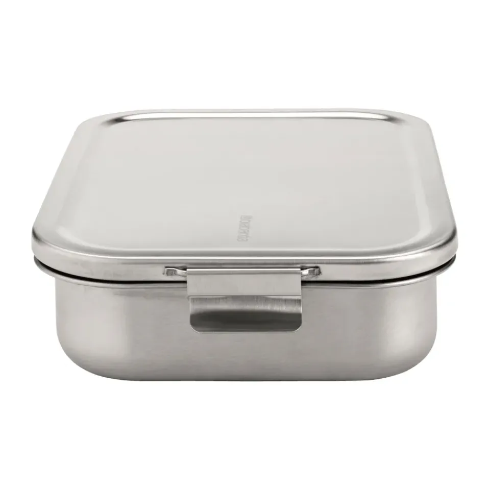 Lunch Boxes & Food Containers^Brabantia Make & Take bento lunch box - steel - large, Matte stainless steel Silver-coloured