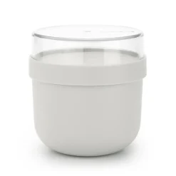 Lunch Boxes & Food Containers^Brabantia Make & Take breakfast bowl 0.5 L, Light Grey