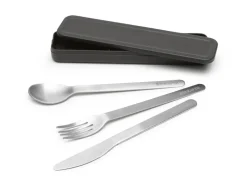 Cutlery Sets^Brabantia Make & Take cutlery 3 pieces, Dark Grey