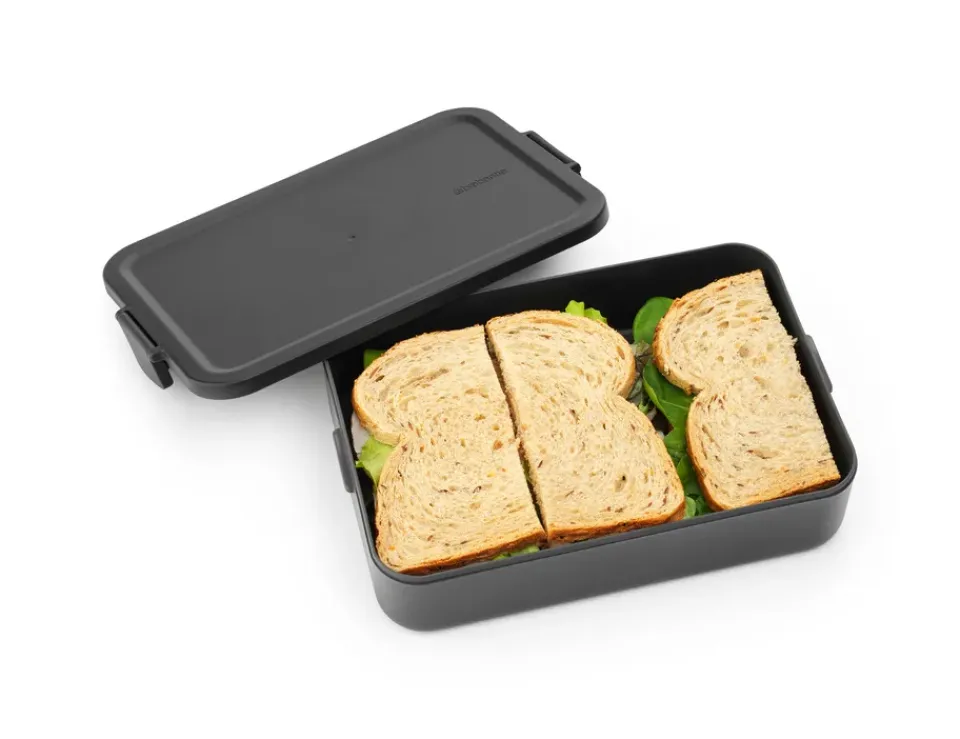 Lunch Boxes & Food Containers^Brabantia Make & Take lunch box large 2 L, Dark Grey