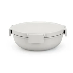 Lunch Boxes & Food Containers^Brabantia Make & Take sallad bowl. 1.3 L, Light Grey