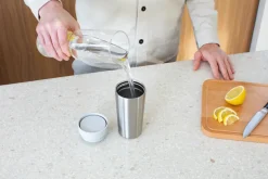Thermal Flasks & Travel Mugs^Brabantia Make & Take termal mug 36 cl, Light Grey