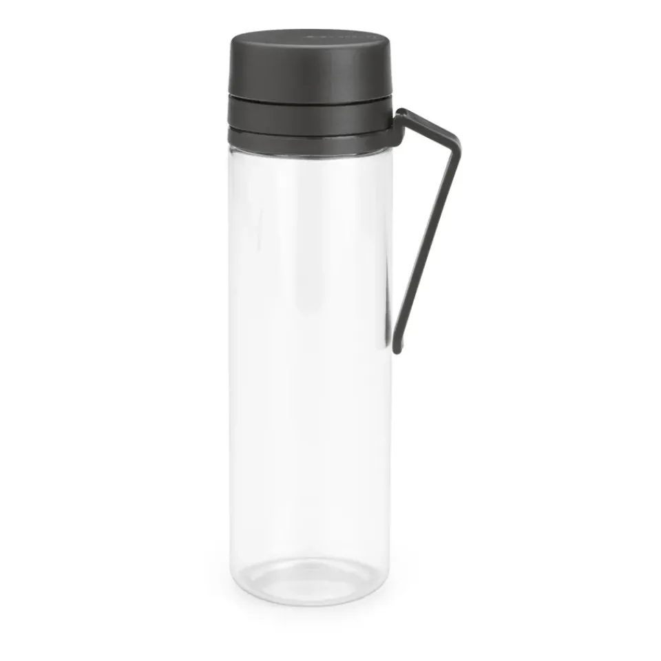 Water Bottles^Brabantia Make & Take water bottle with sil 0.5 L, Dark Grey