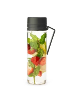 Water Bottles^Brabantia Make & Take water bottle with sil 0.5 L, Dark Grey