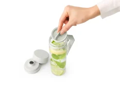 Discount Brabantia Make & Take water bottle with sil 0.5 L, Light Grey