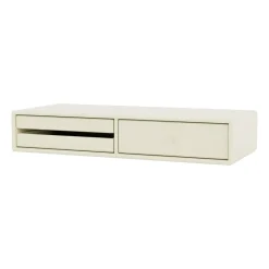 Desks^Montana MAKEUP make-up table, wall hung, Vanilla Beige