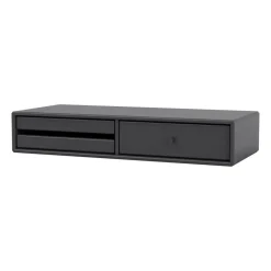 Desks^Montana MAKEUP make-up table, wall hung, Anthracite Grey