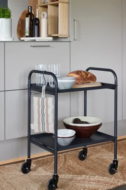 OYOY Maki trolley serving cart small, Black