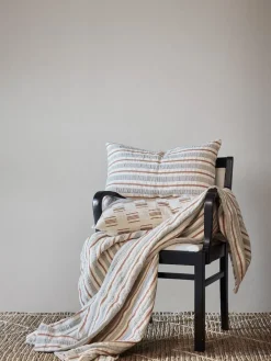 Bedspreads & Throws^Tell Me More Malva bedspread 180x260 cm, Gray-rust red GreyBrown
