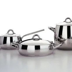 Alessi Mami saucepan stainless steel, 1 l Silver-coloured