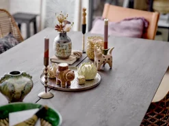 Bloomingville Mamie candle sticks 2 pieces, Stoneware Multi