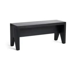 Discount HAY Manolito Long stool, , 60 cm Black