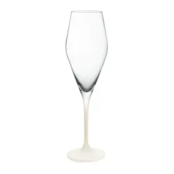 New Villeroy & Boch Manufacture Rock champagne glass 26 cl 4-pack, Clear- White